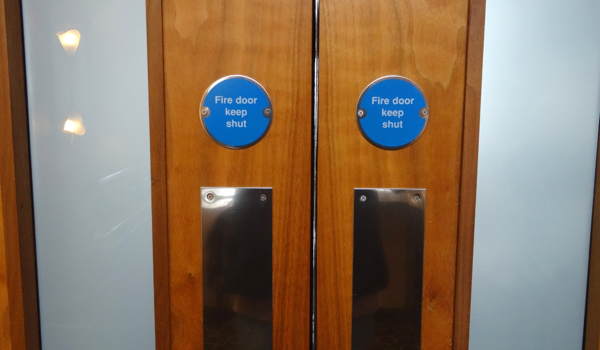 Fire rated doors - commercial fire doors with glass panels
