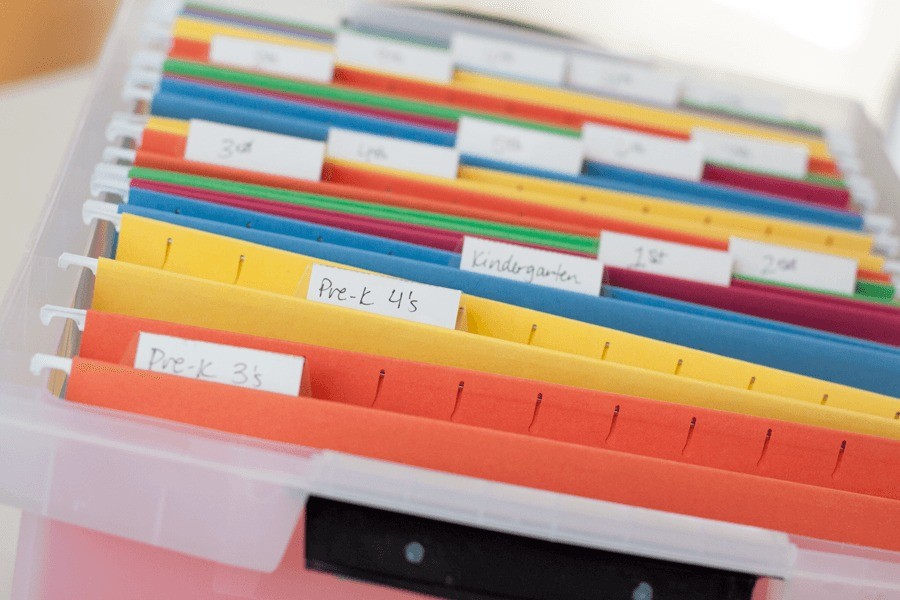 School Memories Storage by Fresh Mommy Blog