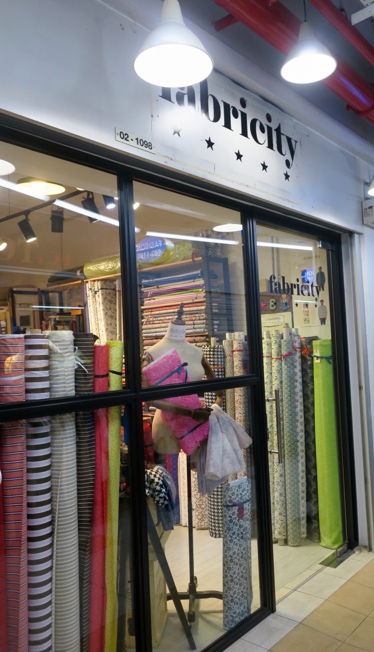 Fabric Shopping in Singapore