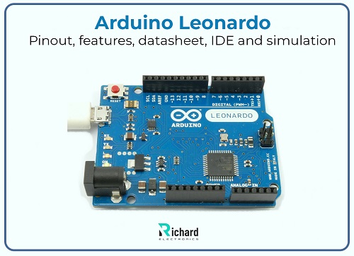Arduino Leonardo Pinout