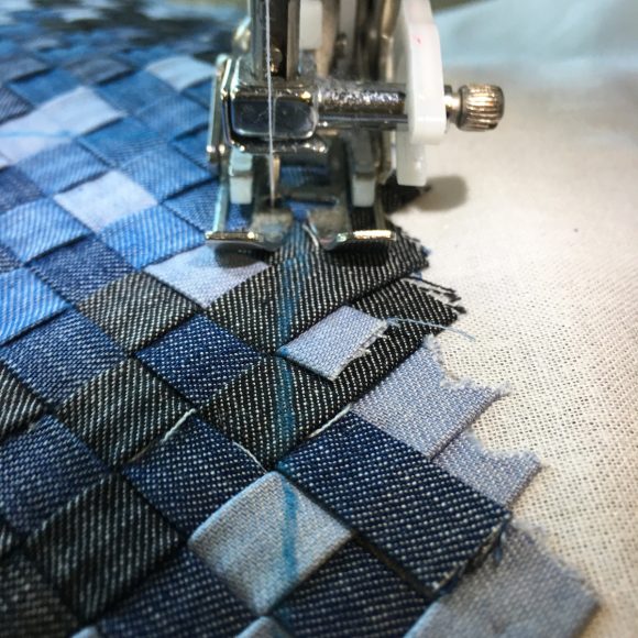 Fabric weaving tutorial