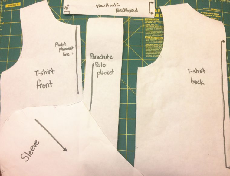Henley t-shirt tutorial
