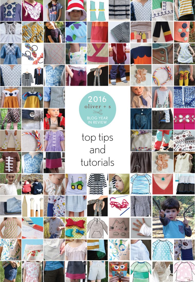Oliver + S top tips and tutorials