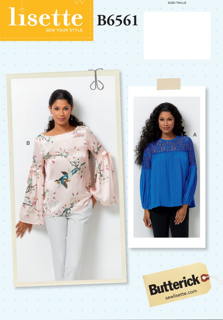 Blue Lace Top