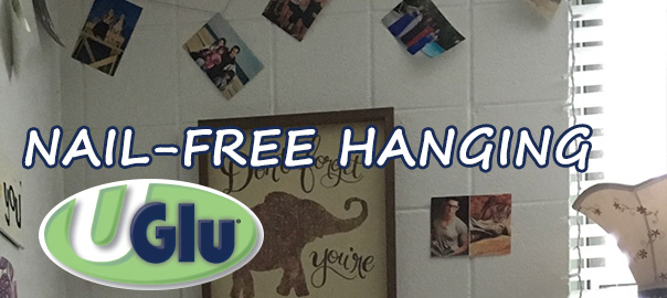 Nail free hanging with Pro TapesÂ®