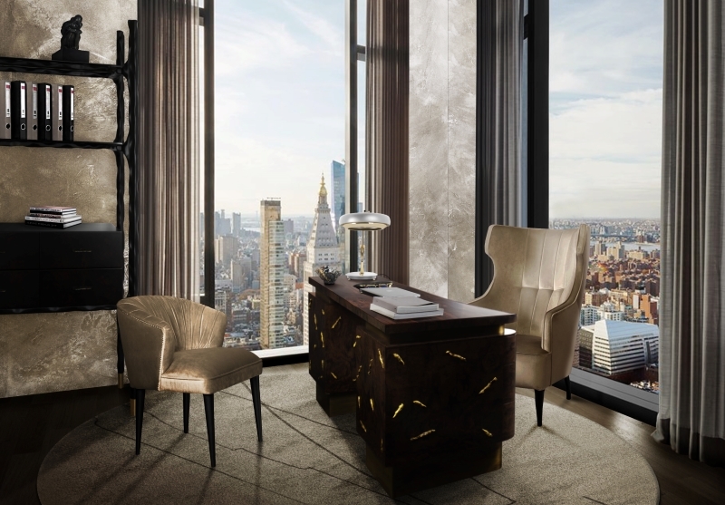 Work With Style: A Selection Of Luxury Desk Designs For Your Office