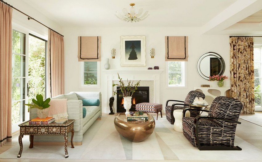 When Boho Meets Deco: A Santa Monica House by Natasha Baradaran