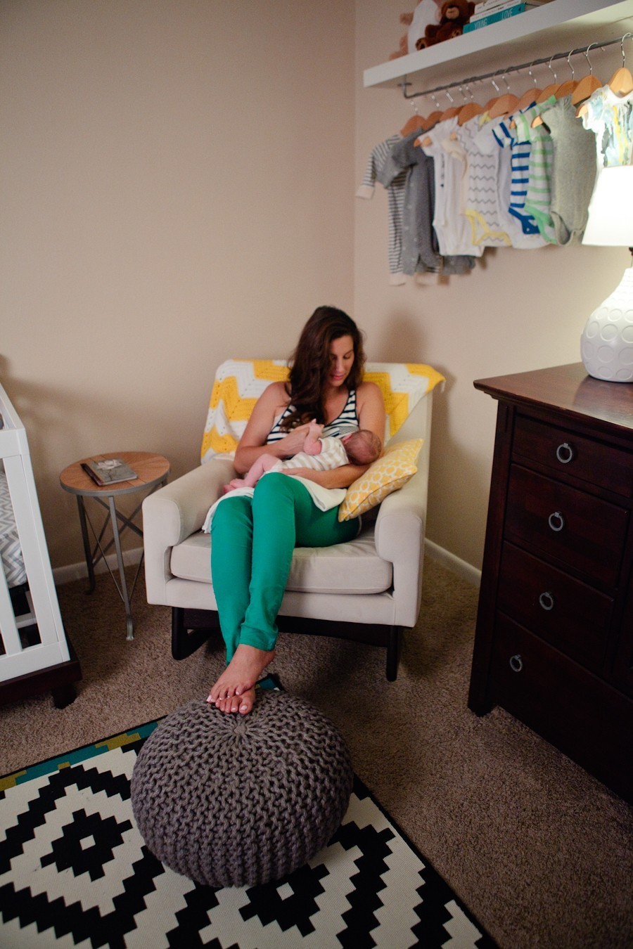 Family of Five and a Hanging Wardrobe Shelf DIY