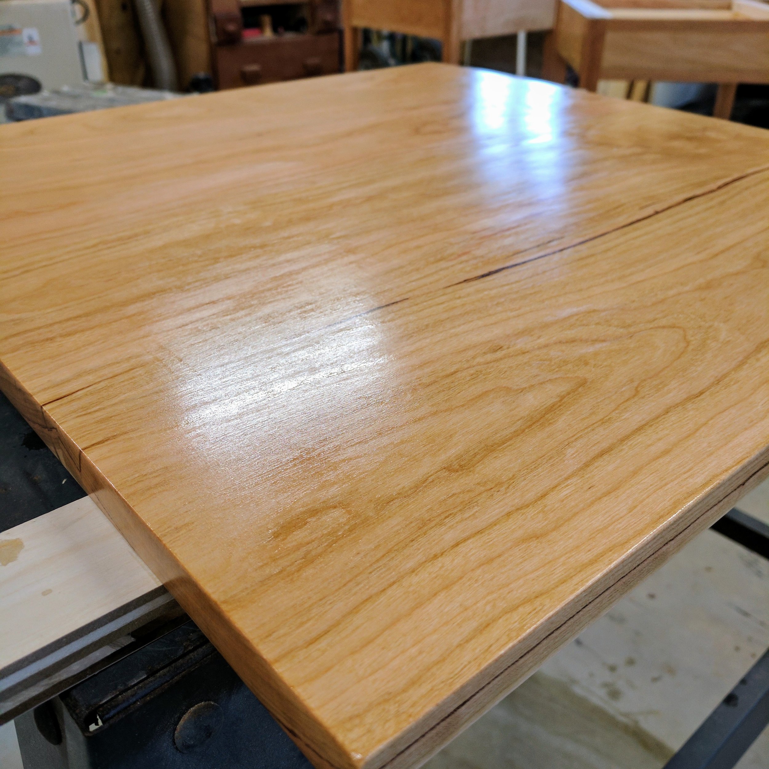 Fresh coat of shellac