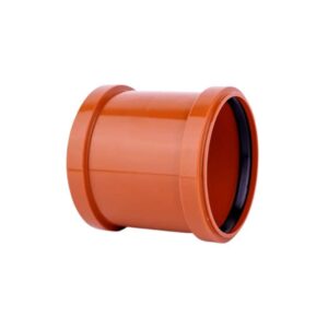 Product image of 110mm drainage pipe coupler double socket