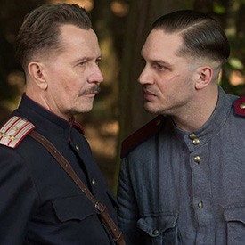 An all-star cast features intense action from Gary Oldman and Tom Hardy.