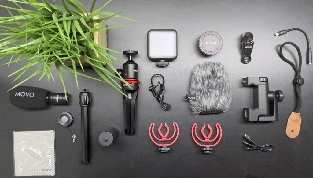 movo ivlog1 vlogging kit iphone