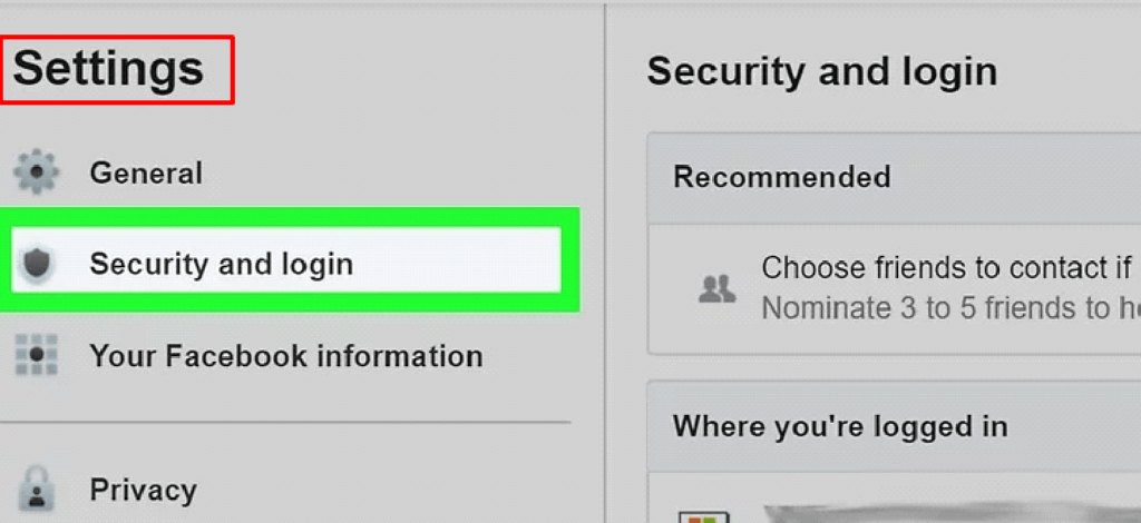 security and login