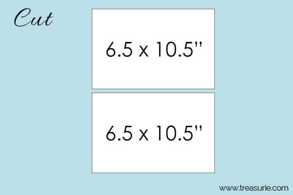 Cutting Instructions for How to Make a Doll Pillow