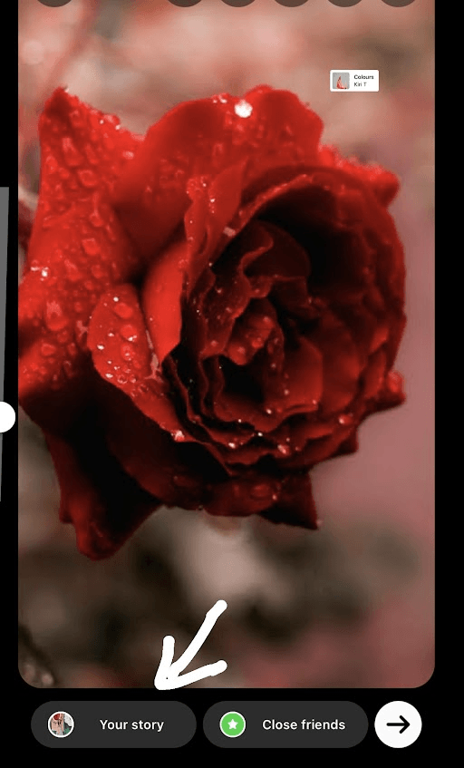 share story with audio