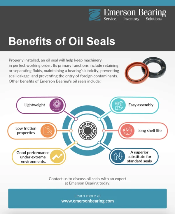 Infographic: Benefits of Oil Seals
