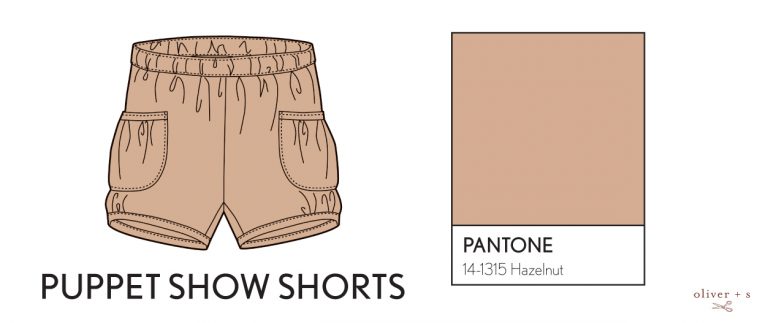 Puppet Show Shorts in Hazelnut