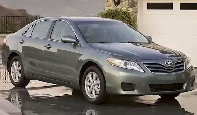 Toyota Camry paint codes