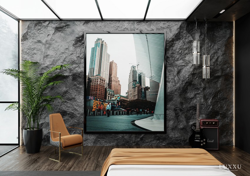 contemporary bedroom