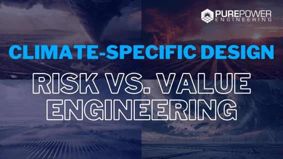 Climate-Specific Design – Risk vs. Value Engineering