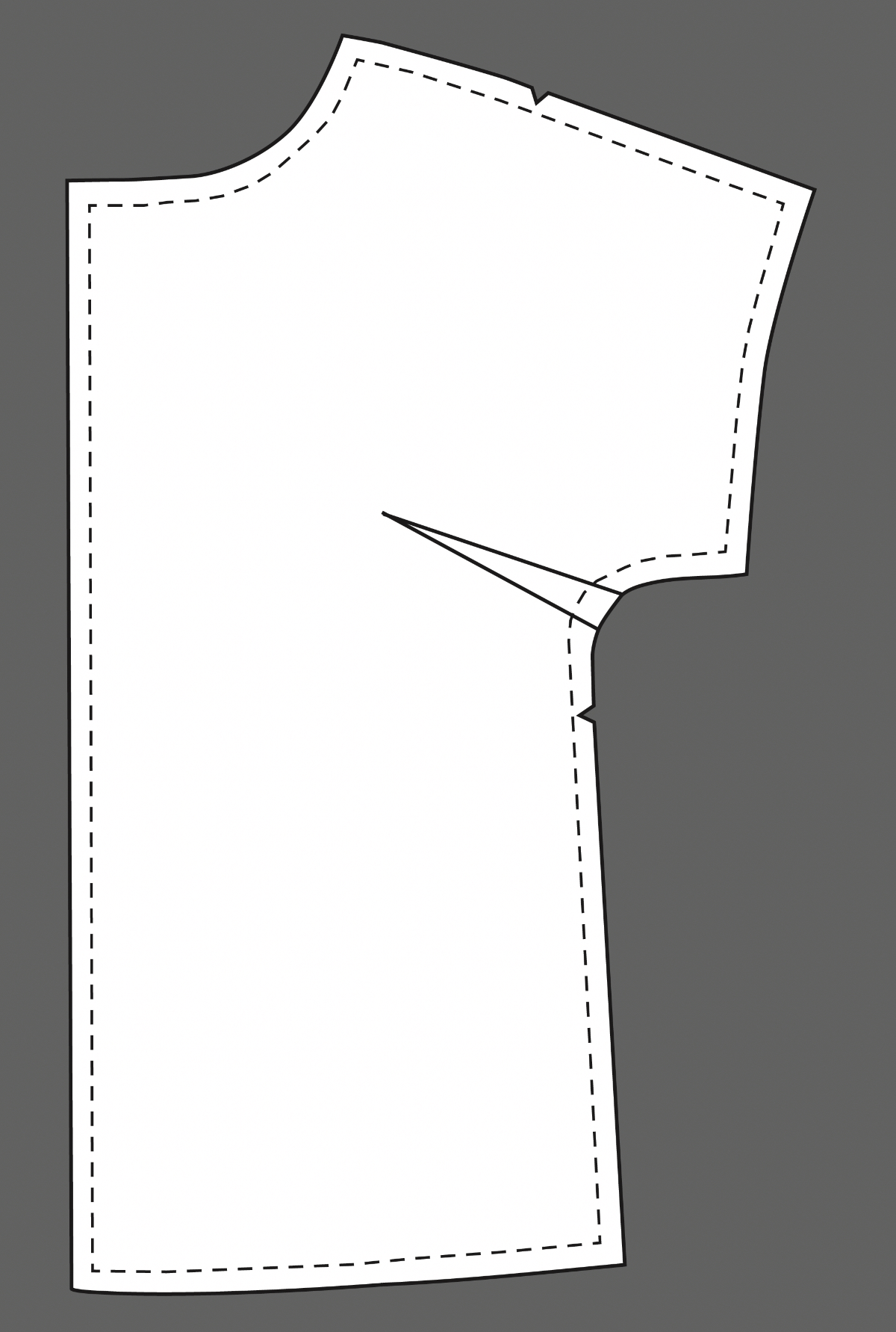 How to do a small bust adjustment.
