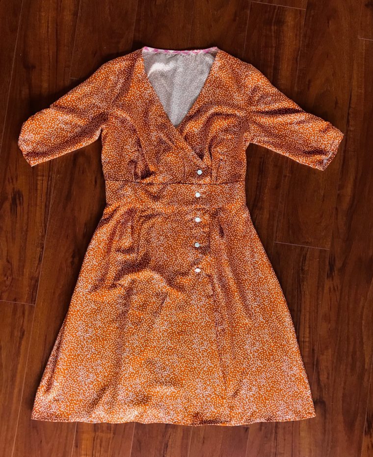 Sew along with us as we make the Saint-Germain Wrap Dress.