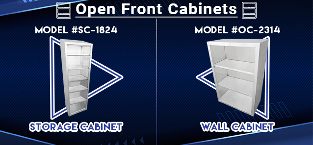 Open-Front Cabinets