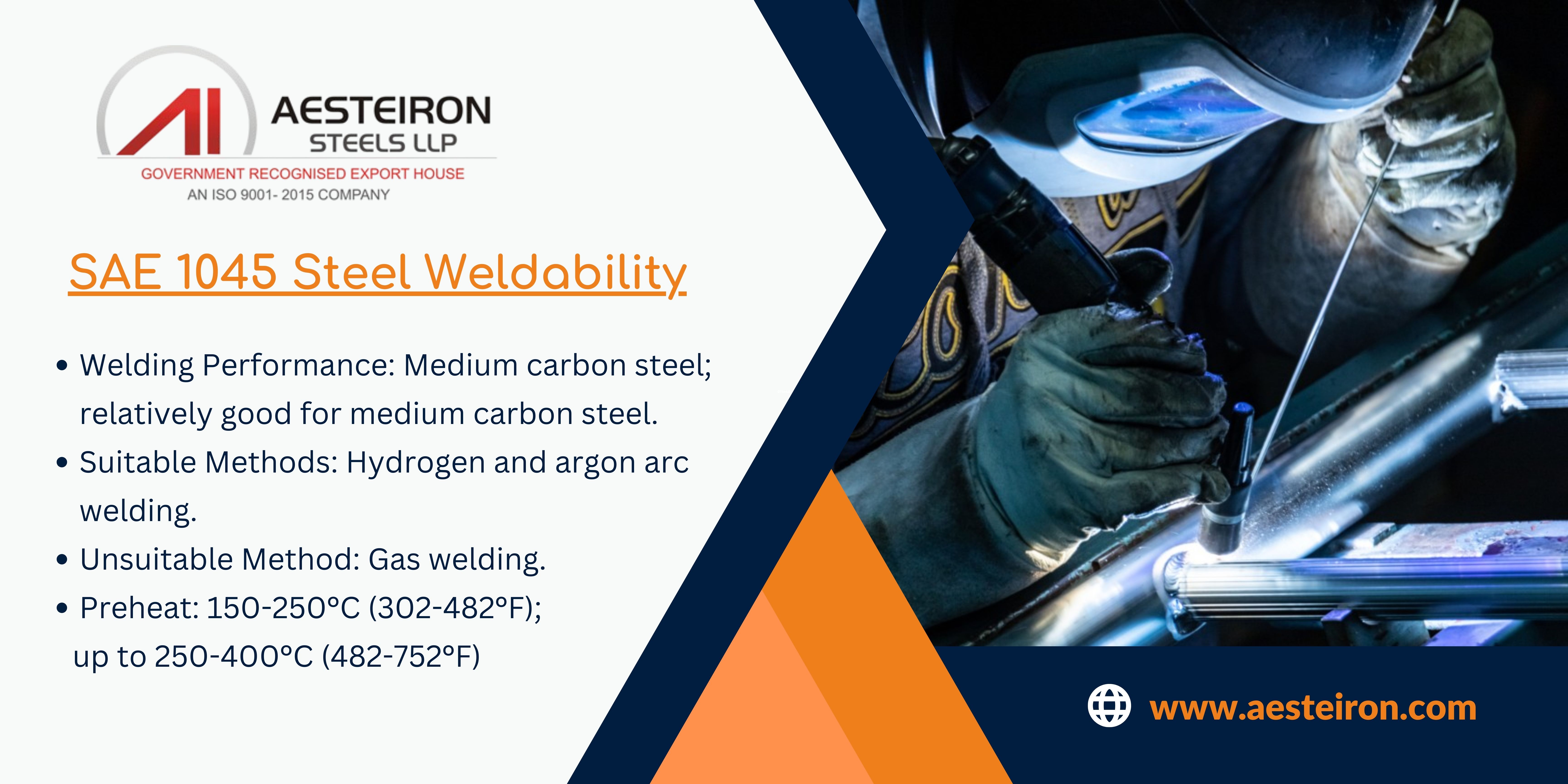 SAE 1045 Steel Weldability
