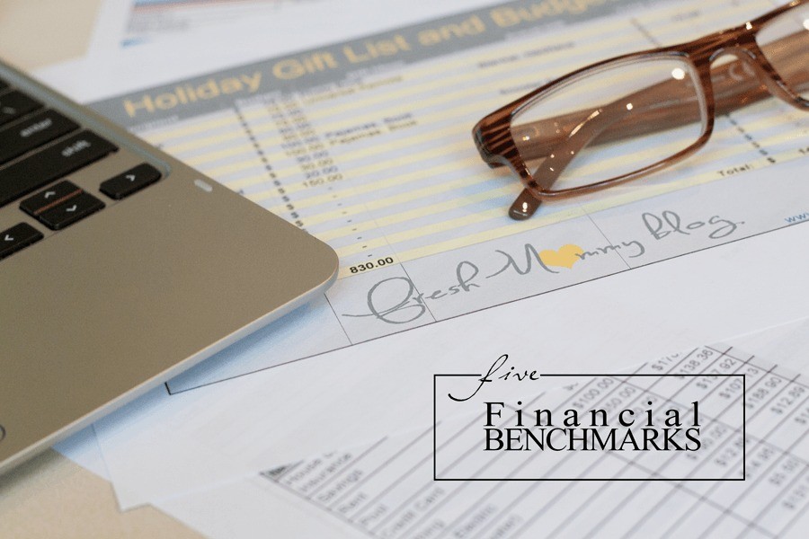 Money // 5 Financial Benchmarks by Fresh Mommy Blog