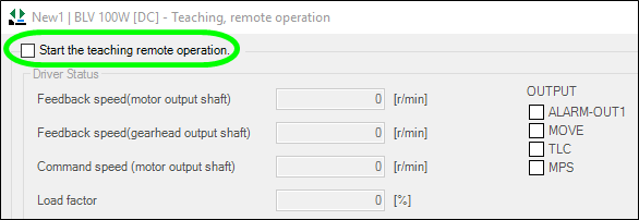 MEXE02 software - teaching, remote operation