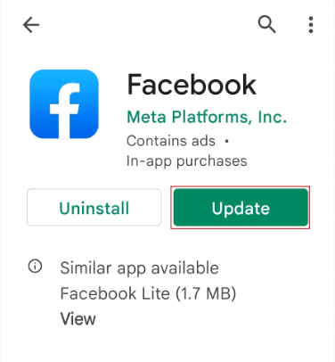 update app