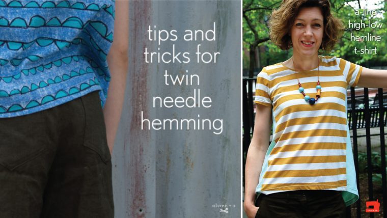 Twin Needle Hem and Hi-Lo Hem