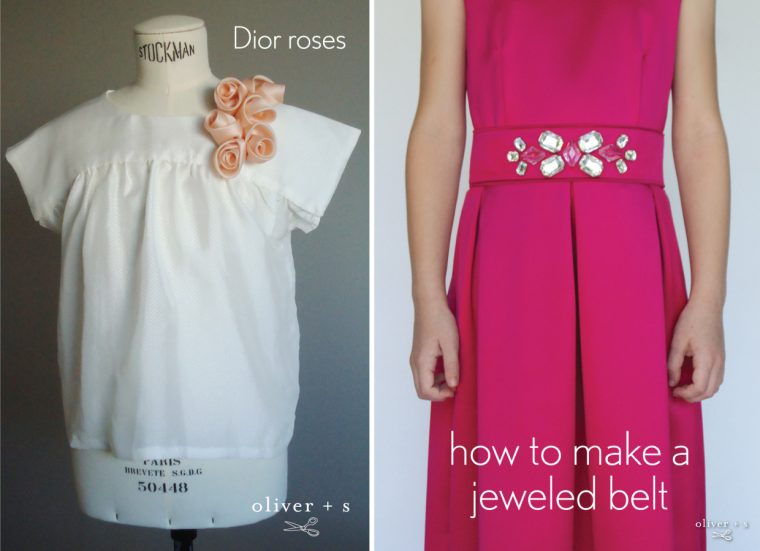 Oliver + S holiday sewing tutorials