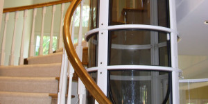 glass elevator