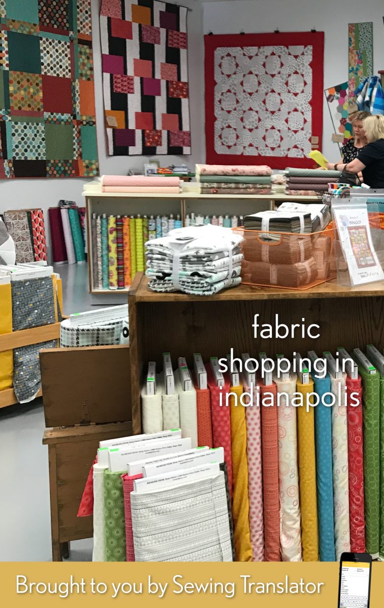 Indianapolis Fabric Shopping