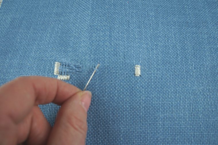Hemstitching tutorial