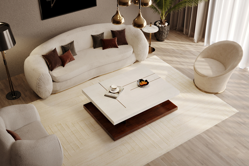 Luxury Modern Living Room In Partnership With JJ Visuals