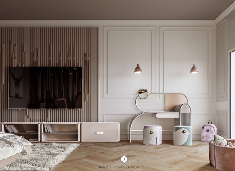 Sweet Girly Bedroom In Partnership With Janice Lunes