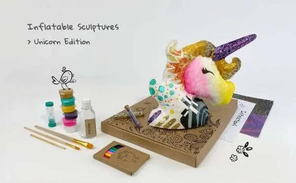 Evie and Ewe inflatable sculptures