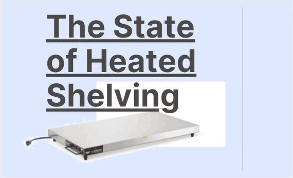 Overhead Track Shelving