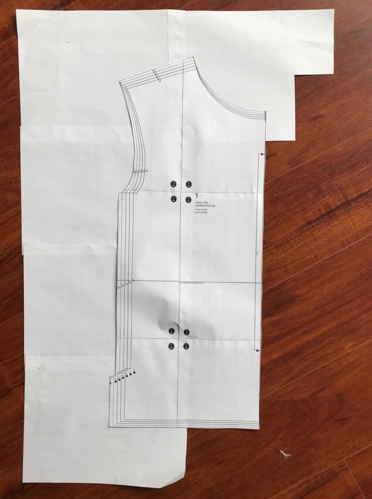 Learn to make a dartless pivot and slide full bust adjustment.