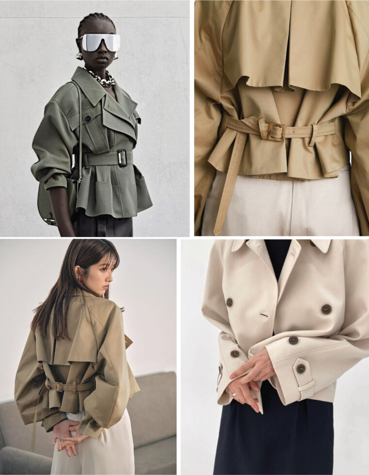 Prado Trench Coat fabric and styling inspiration