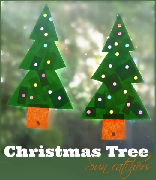 Christmas Tree Sun Catchers