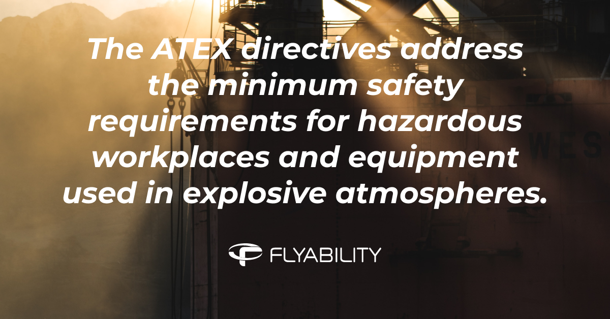 Image showcasing ATEX's impact on workplace safety