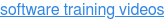 software training videos