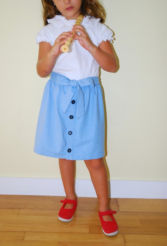 Customized Oliver + S Hopscotch Skirt