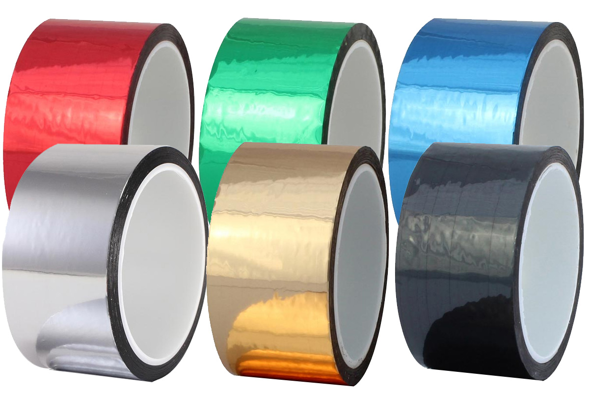 ProÂ® Sheen is a premium grade thin metalized polyester film tape with a long lasting acrylic adhesive. 