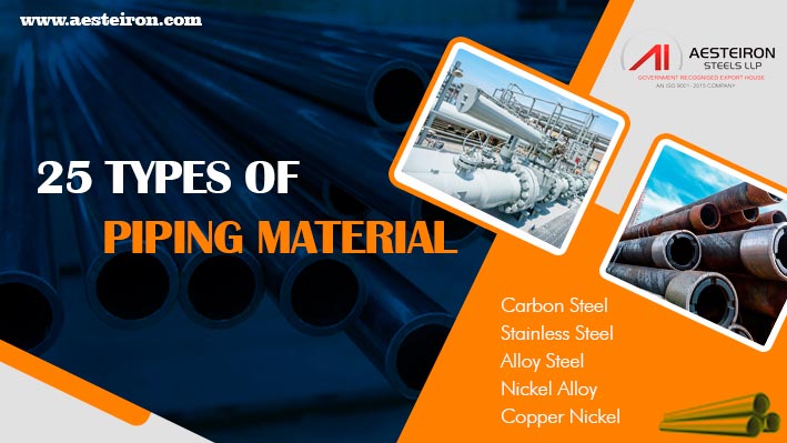 25 types of piping material 25 types of piping material