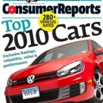 Consumer Reports Place Two Toyota Vehicles in Top Ten of 2010