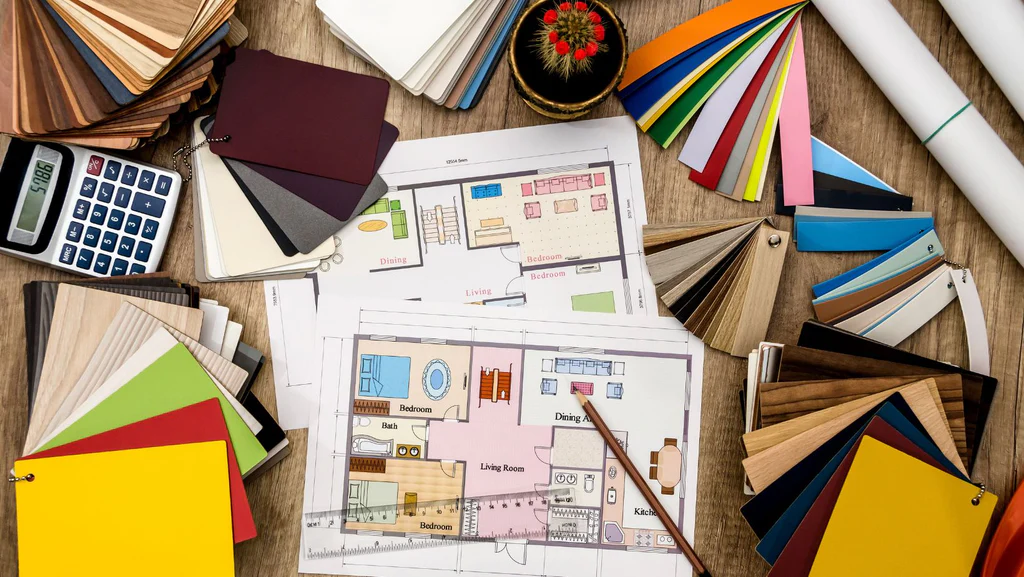 House Design, Color Sample for the Furniture